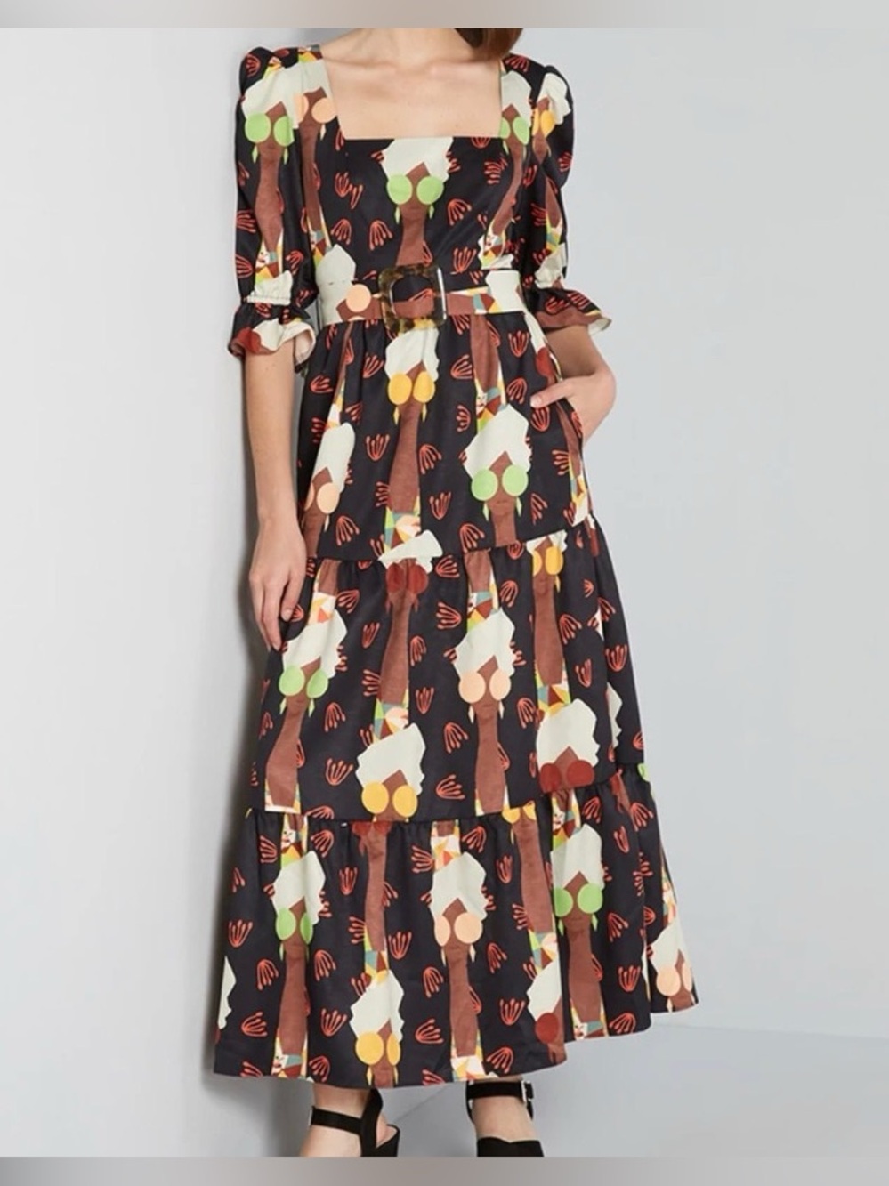 NWT. Hutch. Let’s Go Boho Maxi Dress. Size 8.